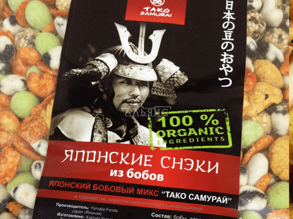 Японские снеки в Чите
