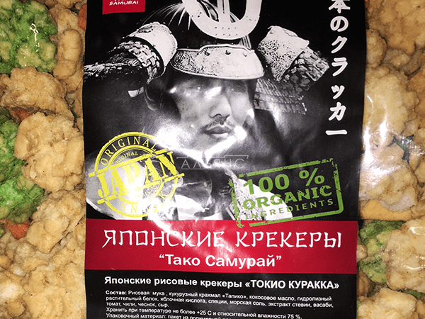 Японские крекеры в Чите