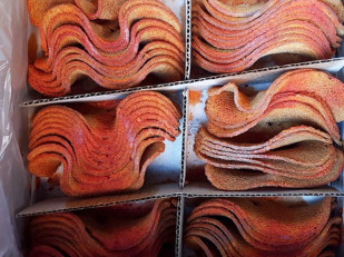 Чипсы из лаваша: Ресторанные гренки с паприкой