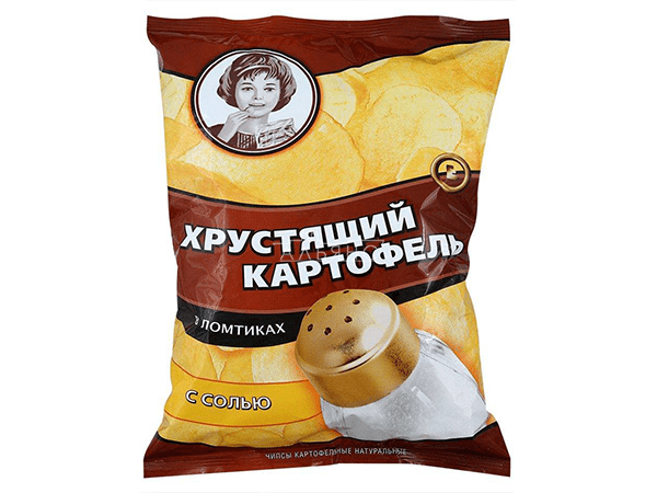 Картофельные чипсы "Девочка" 160 гр. в Чите