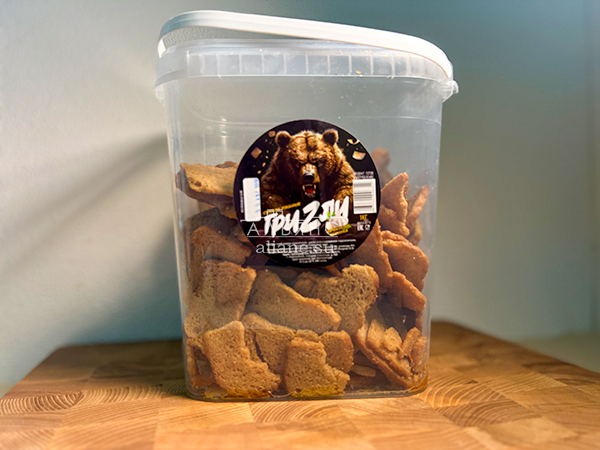 Ведро Ржаные гренки с чесноком в Чите