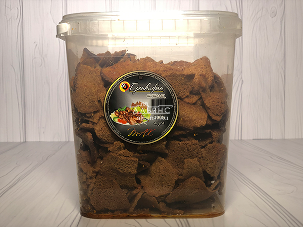 Ржаные гренки со вкусом шашлыка в Чите