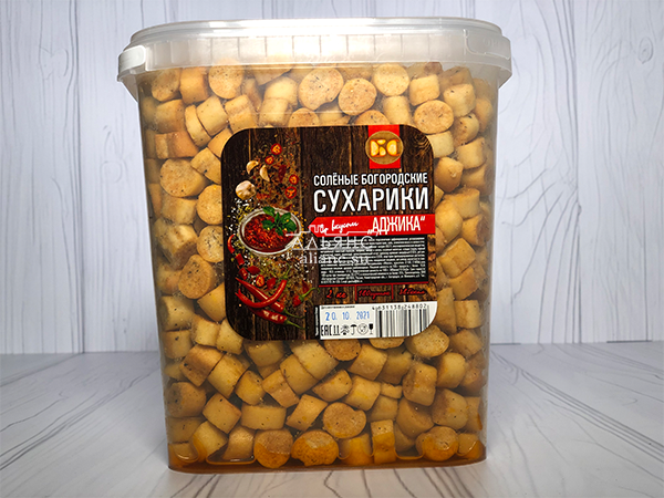 Сухарики с аджикой в Чите