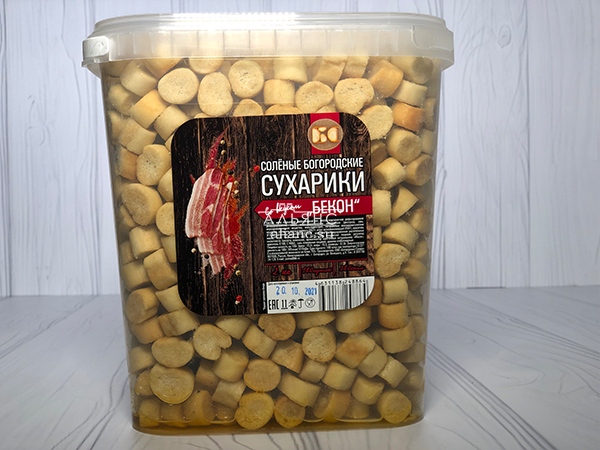 Сухарики с беконом в Чите