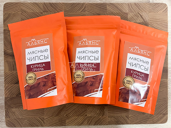 Мясо (АЛЬЯНС) вяленое курица "Гриль" 50 гр. в Чите