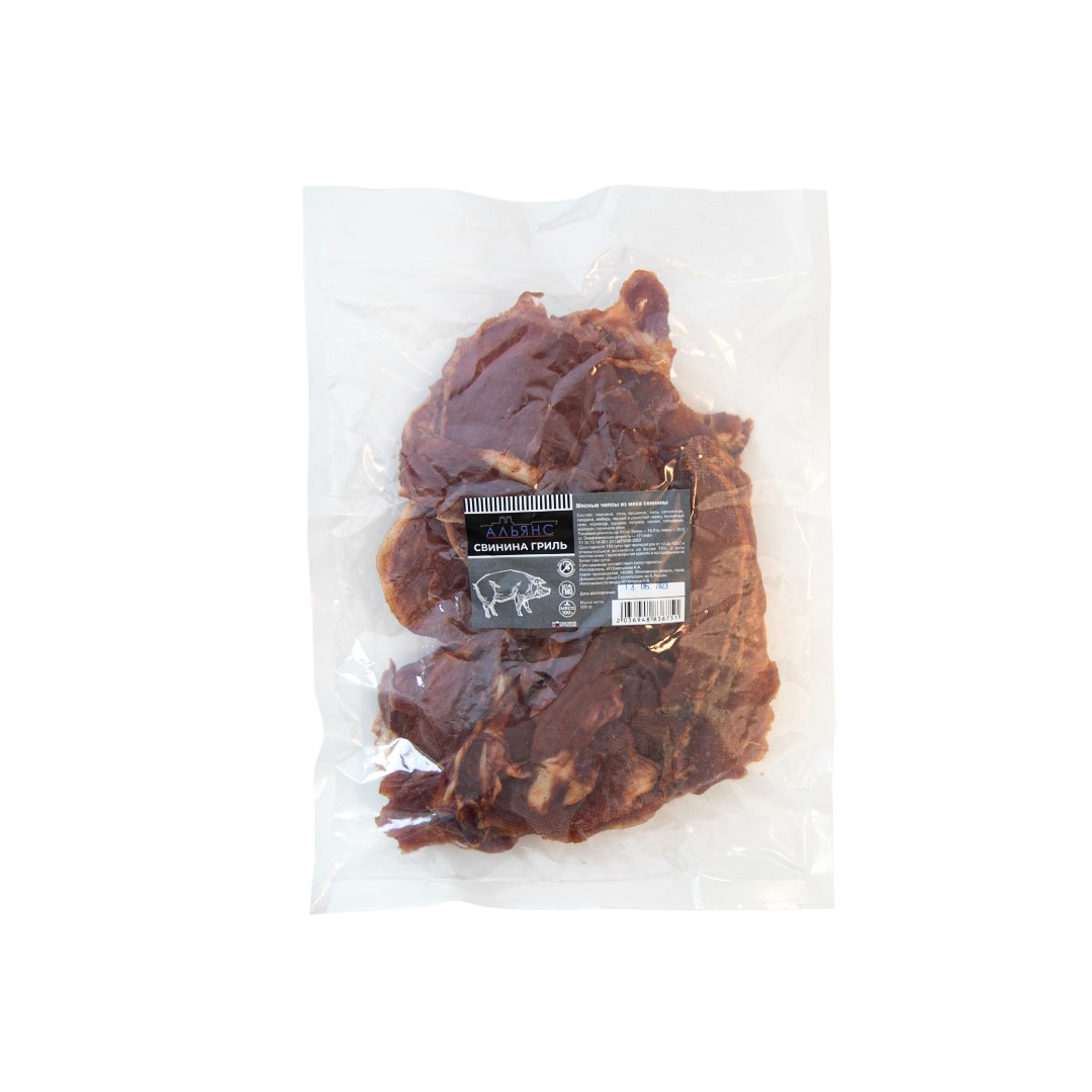Мясо (АЛЬЯНС) вяленое свинина гриль (500гр) в Чите