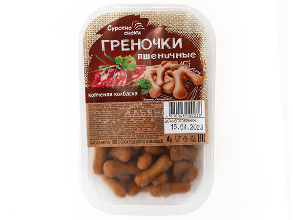 Сурские (ПШЕНИЧНЫЕ) Копченая колбаска (100 гр) в Чите