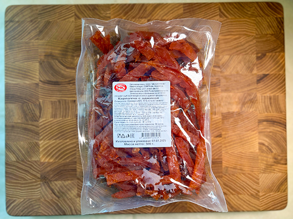 Продукт из мяса птиц "КАРПАЧЧО с АДЖИКОЙ" с/к "ООО БАЛТИКА" (Калининградская обл.) в Чите