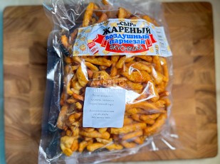 Рыбные снеки: Жареный сыр 