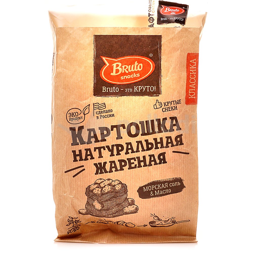 Картофель «Бруто» с солью 70 гр. в Чите