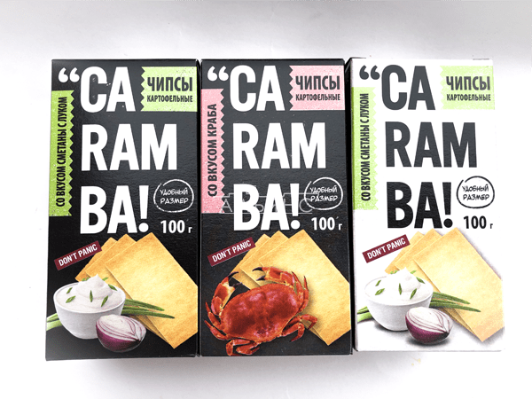 Чипсы "CARAMBA" ассорти 100 гр. в Чите